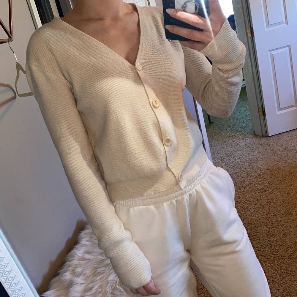 Cream Cardigan